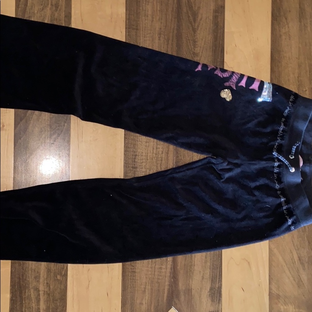 Black Juicy Couture Flair Sweat Pants